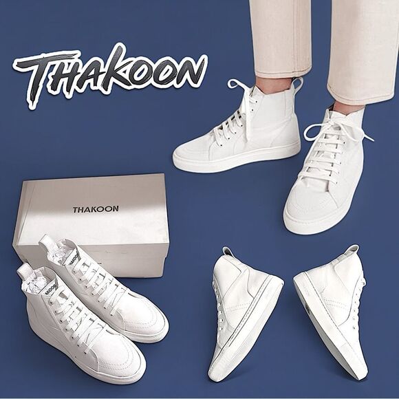 Thakoon Pull-On High Top Lace Up Sneakers - Picture 16 of 16